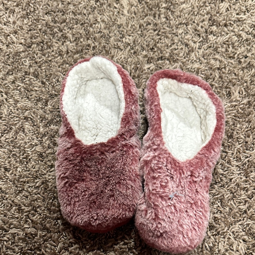 Plush Pink Slippers